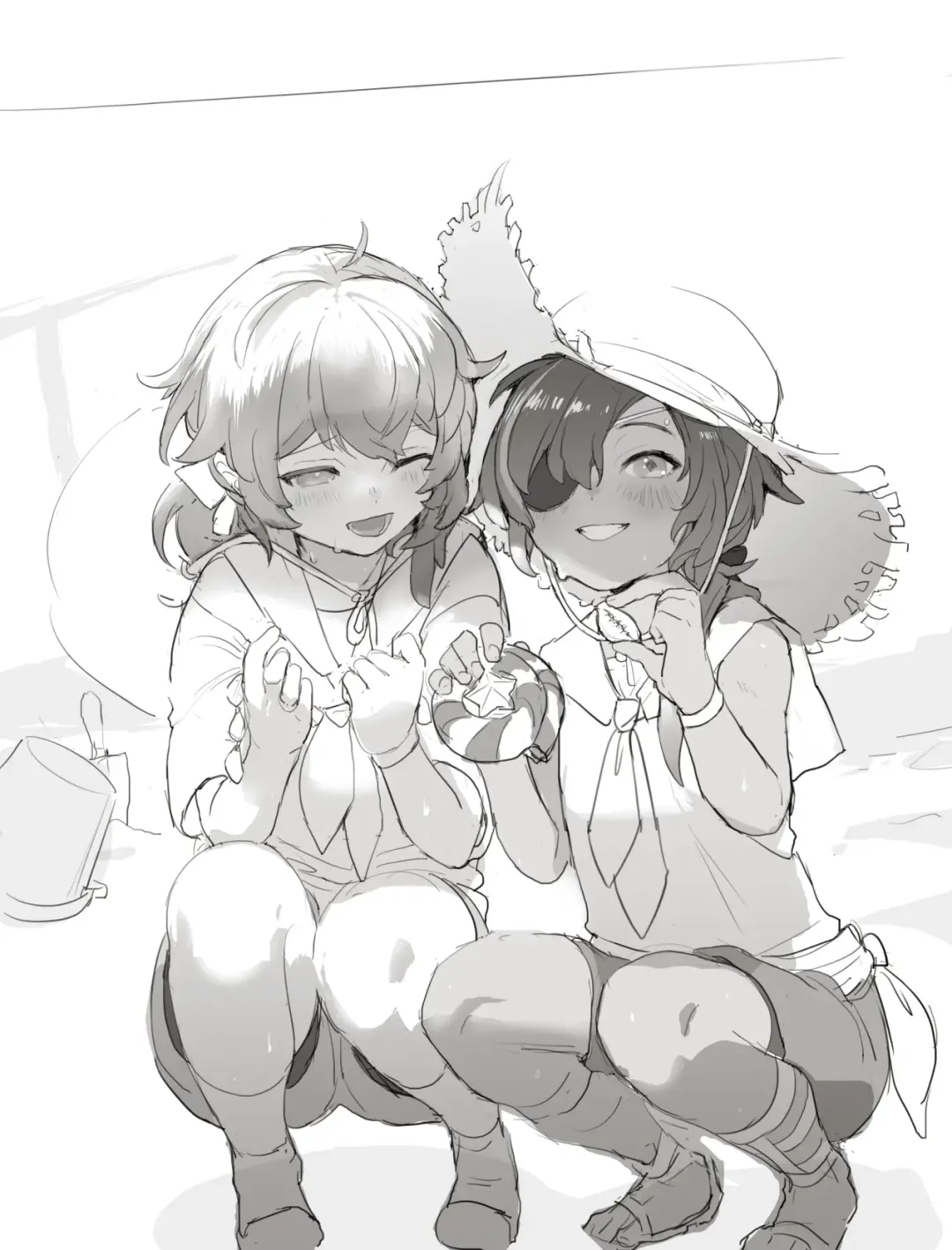 [Nuru] Nakayoshi Kaeya & Diluc Wa Chapter 1 Fhentai - Page 2