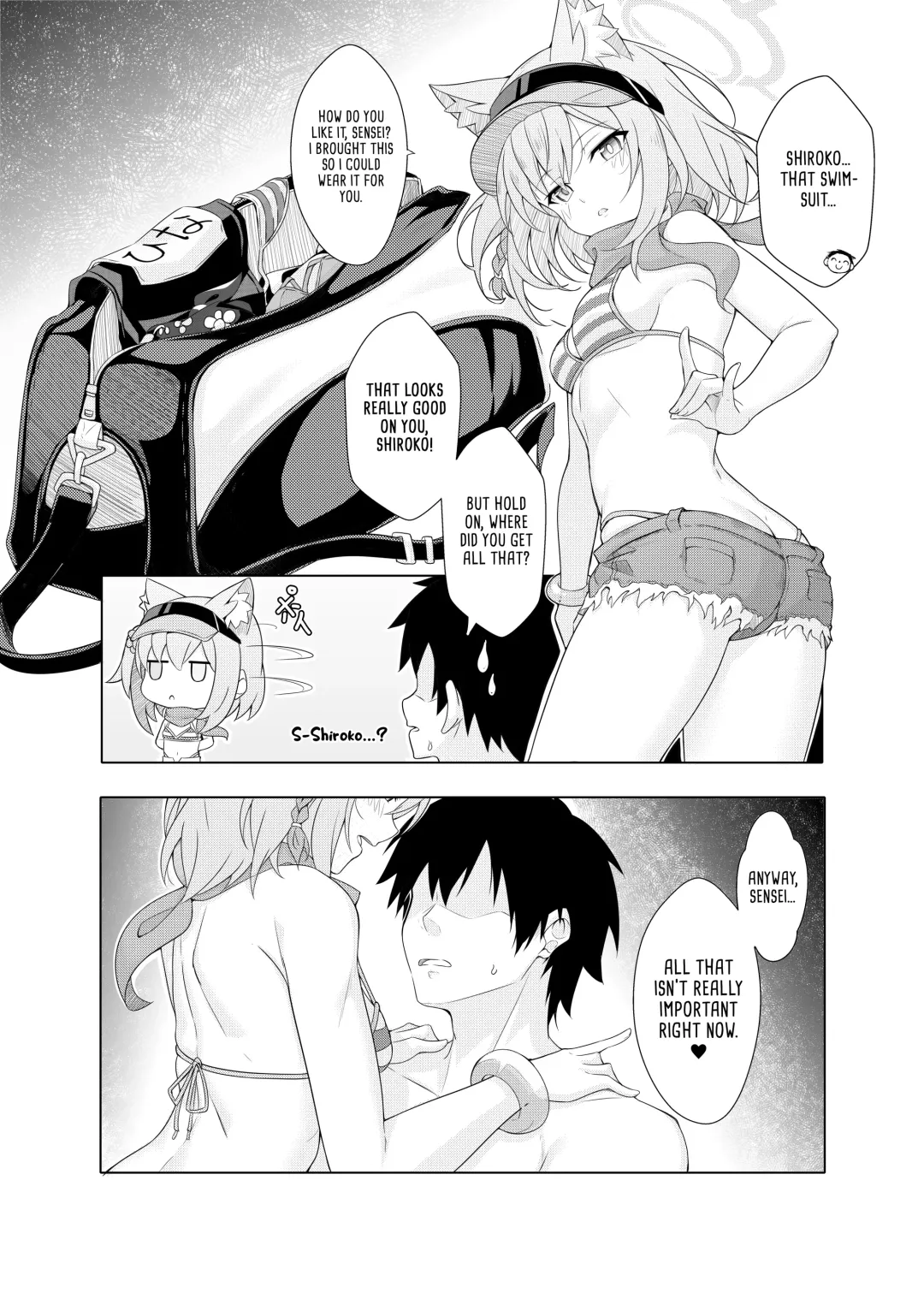 [T1kosewad] DAILY SHIROKO SUMMER NOTES (decensored) Fhentai - Page 22