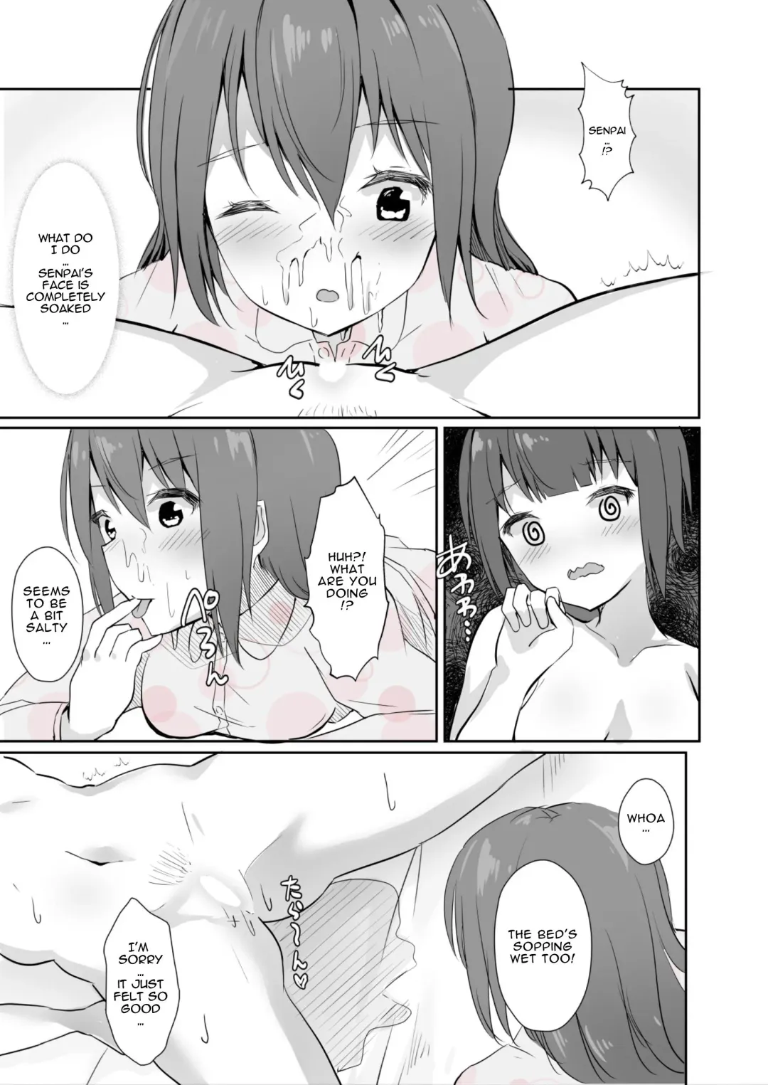 [Maguro Shining] Senpai ni Yuri Ecchi Oshie Komare mashita... | Lesbian Sex Ed From My Senpai... Fhentai - Page 53