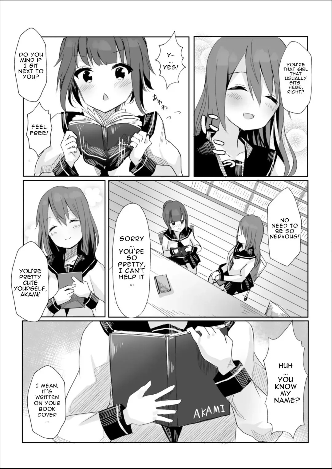 [Maguro Shining] Senpai ni Yuri Ecchi Oshie Komare mashita... | Lesbian Sex Ed From My Senpai... Fhentai - Page 6