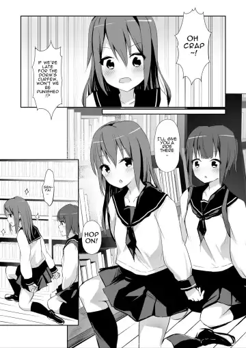 [Maguro Shining] Senpai ni Yuri Ecchi Oshie Komare mashita... | Lesbian Sex Ed From My Senpai... Fhentai.net - Page 24