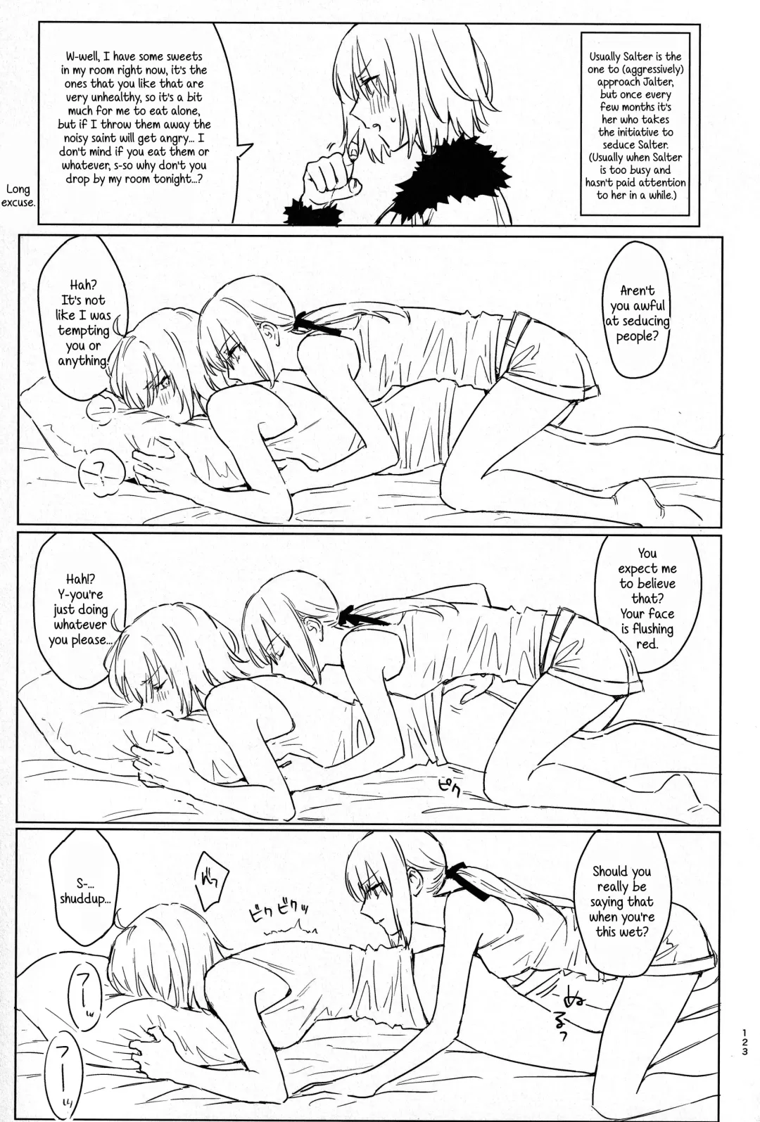 [Nipi] Artoria Alter x Jeanne Alter Sairokushuu Fhentai - Page 123