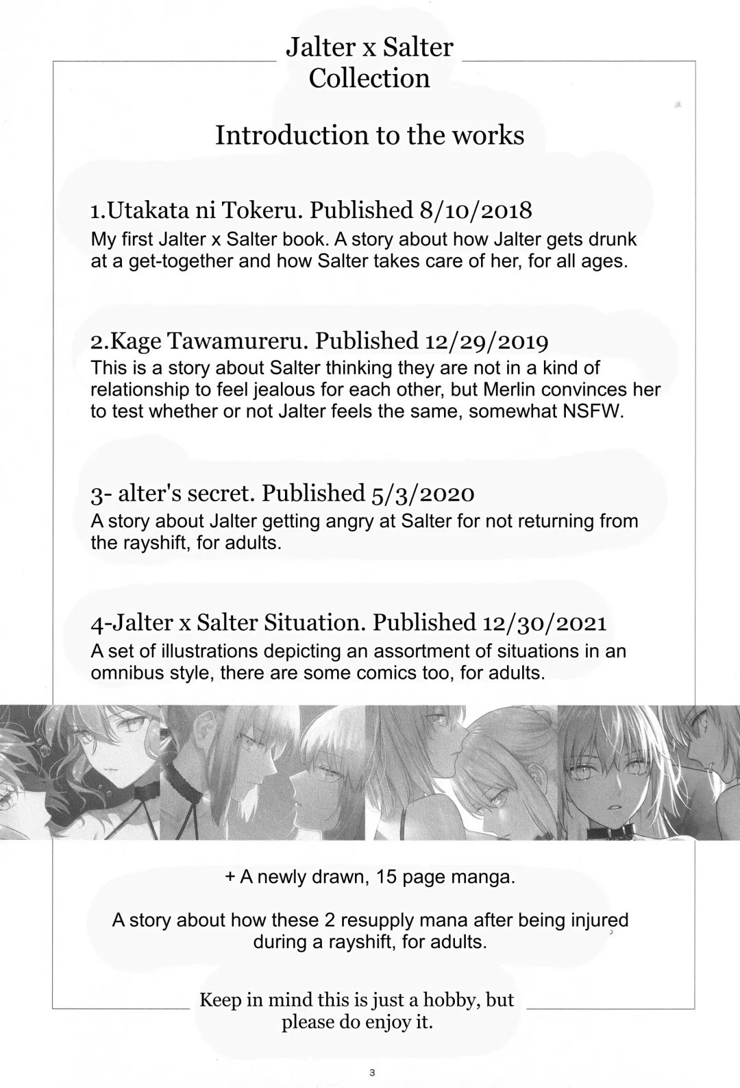 [Nipi] Artoria Alter x Jeanne Alter Sairokushuu Fhentai - Page 3