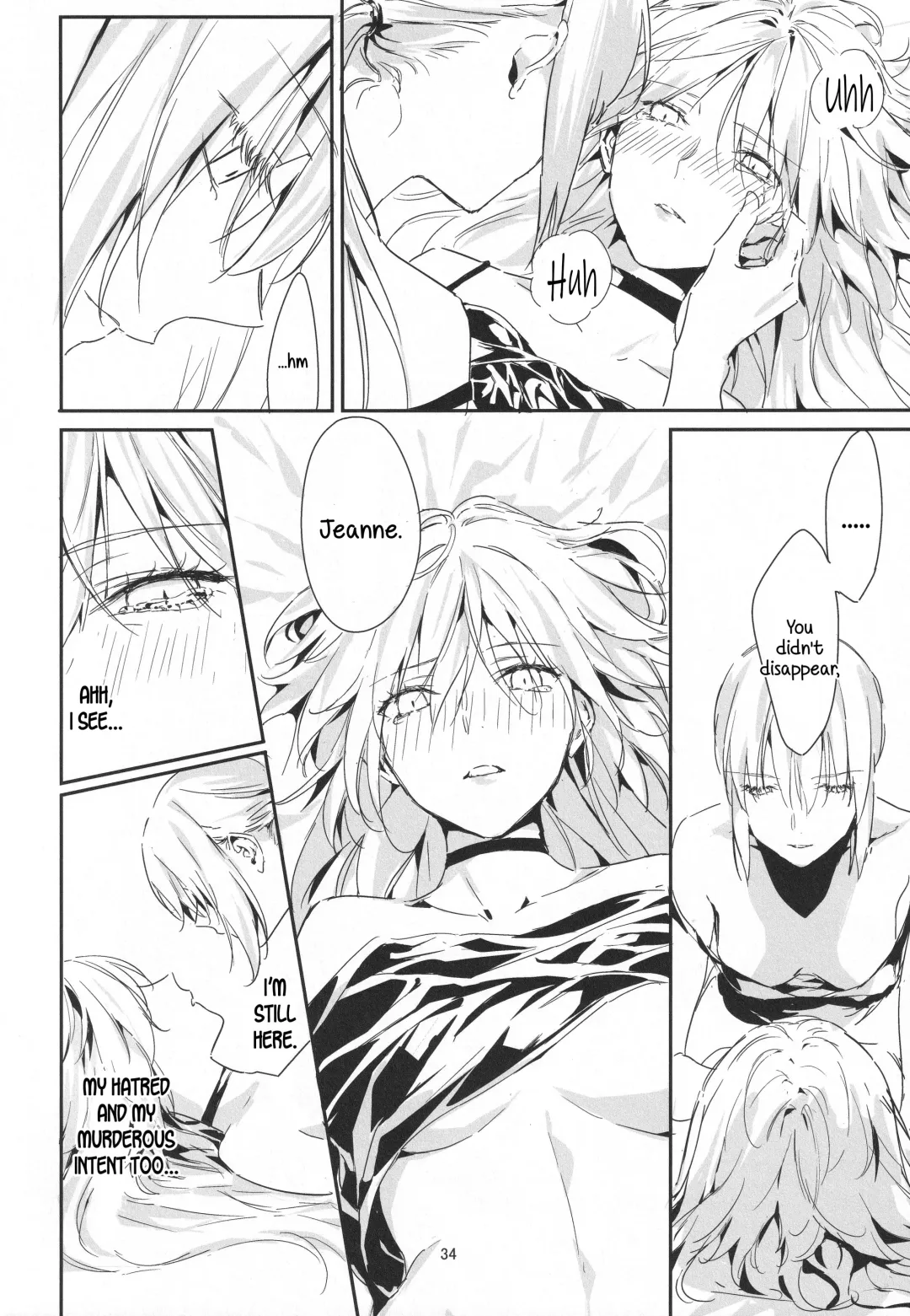 [Nipi] Artoria Alter x Jeanne Alter Sairokushuu Fhentai - Page 34