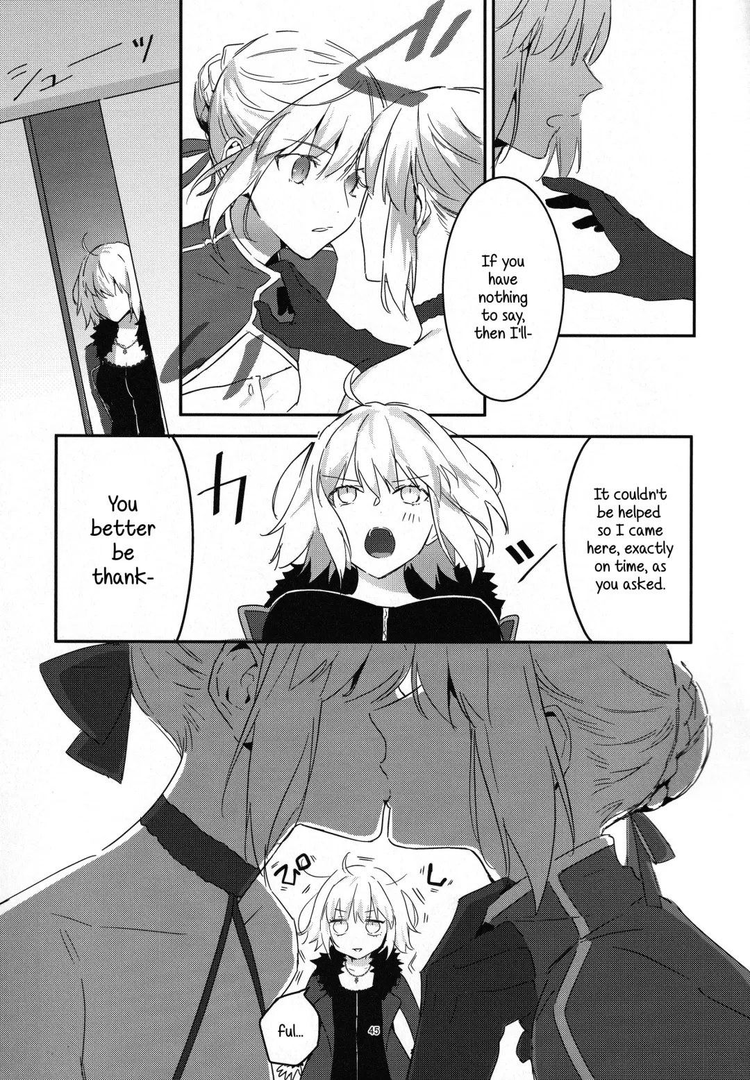 [Nipi] Artoria Alter x Jeanne Alter Sairokushuu Fhentai - Page 45