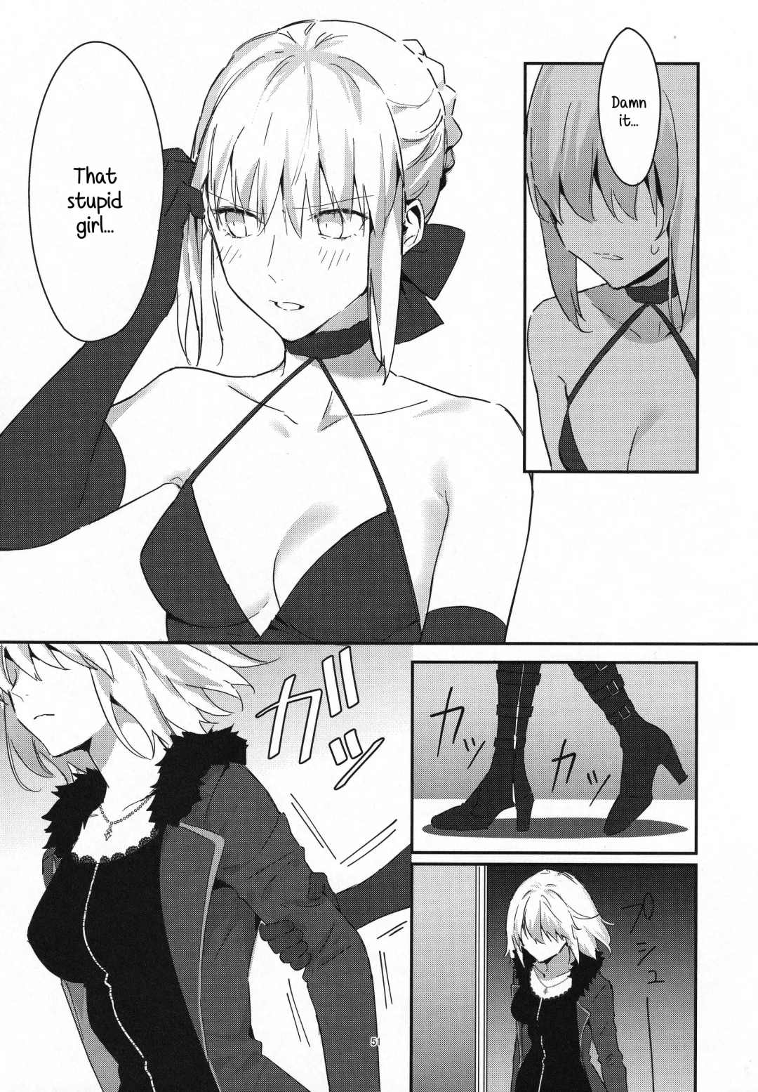 [Nipi] Artoria Alter x Jeanne Alter Sairokushuu Fhentai - Page 51