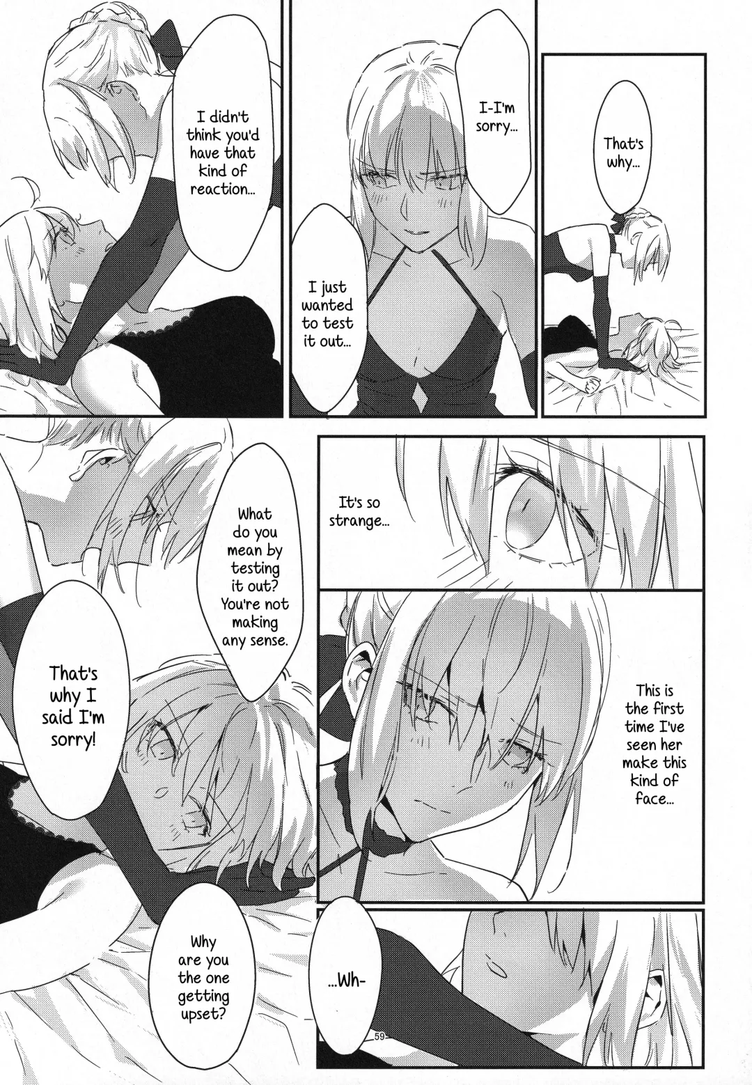 [Nipi] Artoria Alter x Jeanne Alter Sairokushuu Fhentai - Page 59