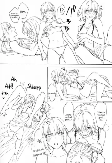 [Nipi] Artoria Alter x Jeanne Alter Sairokushuu Fhentai - Page 127