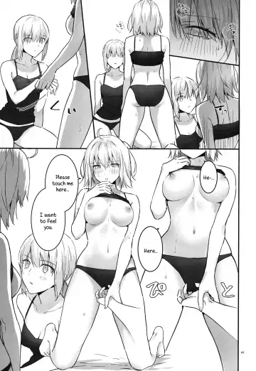 [Nipi] Artoria Alter x Jeanne Alter Sairokushuu Fhentai - Page 85