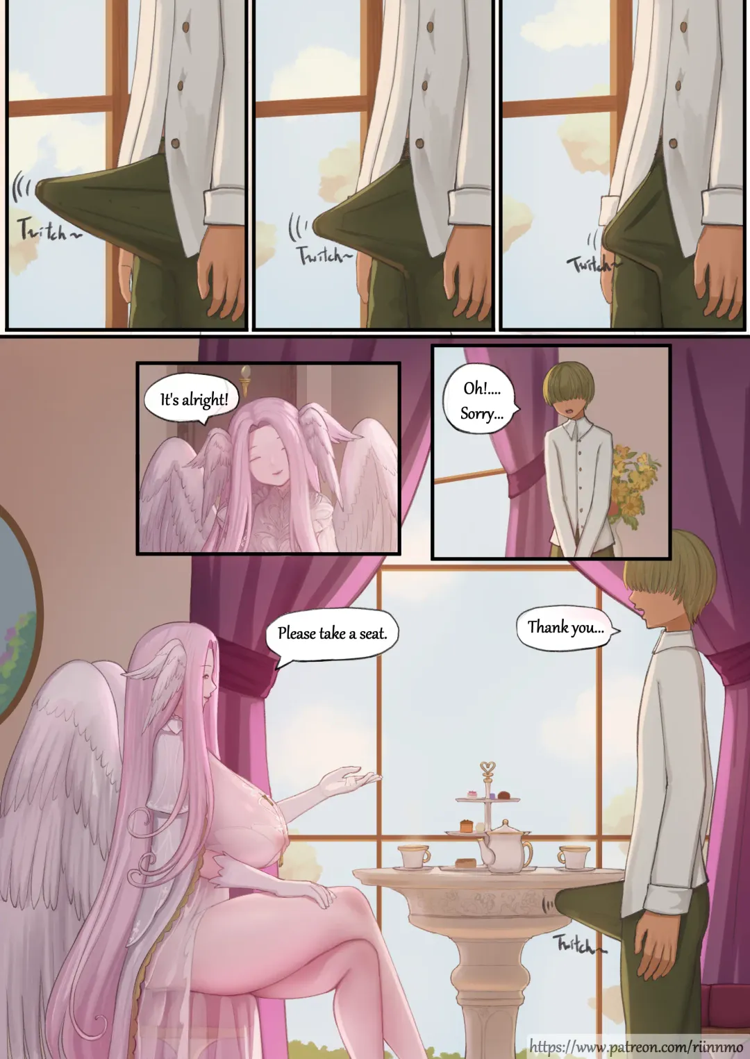 [Rinmo] secret date with the mommy archangel Fhentai - Page 3