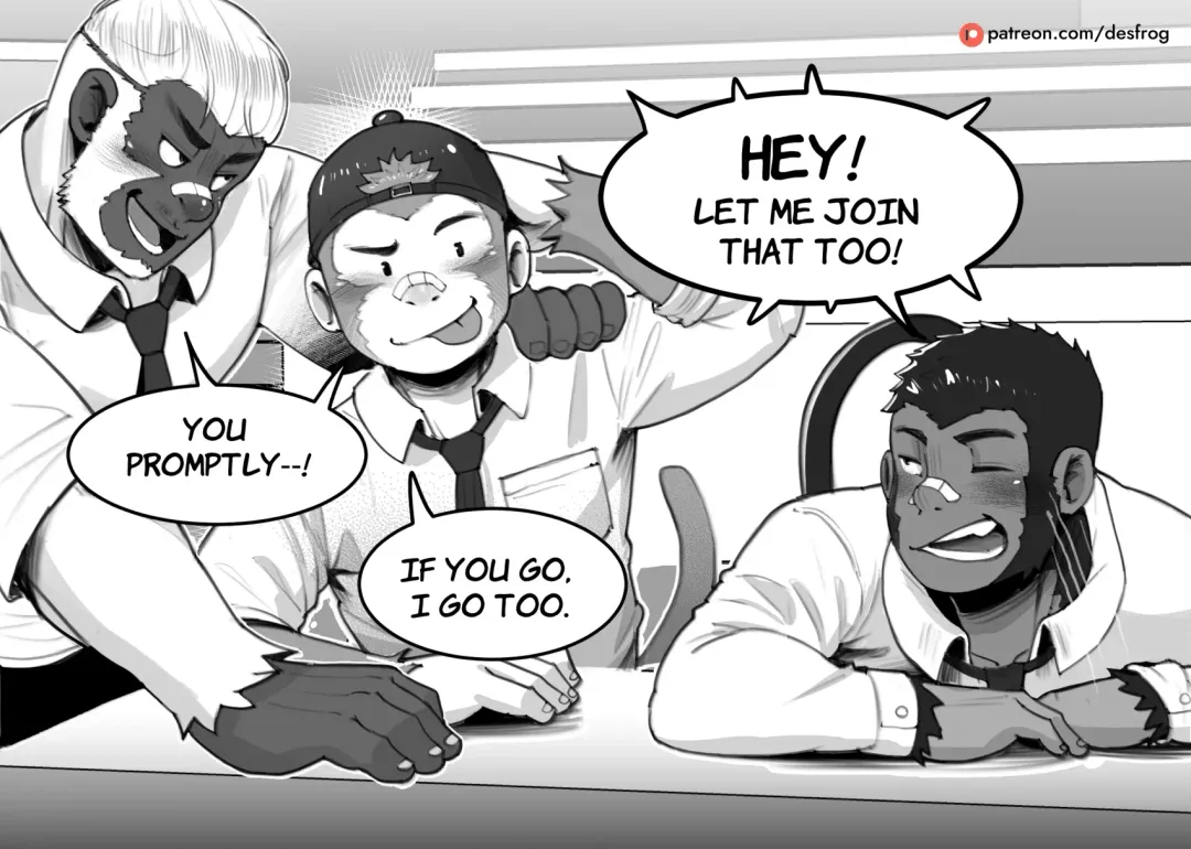 [Des.] Kinky Breaktime With Monkey Friends Fhentai.net - Page 5