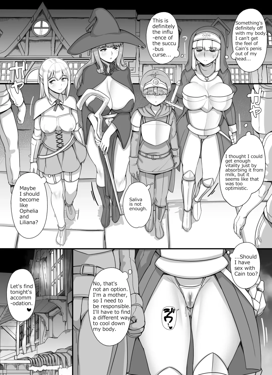 [Abubu] Haha Ane Oba ga Succubus na Shota Yuusha Harem Party Fhentai.net - Page 28