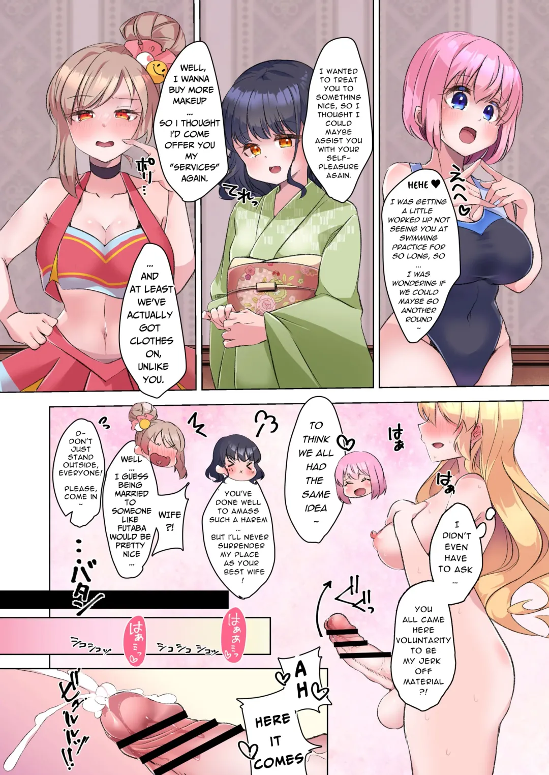 [Amaguri Aniko] Futanari Lady ~Bukkake Club Pilgrimage~ Fhentai.net - Page 32