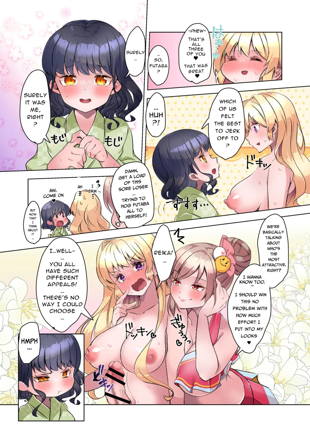 [Amaguri Aniko] Futanari Lady ~Bukkake Club Pilgrimage~ Fhentai.net - Page 34