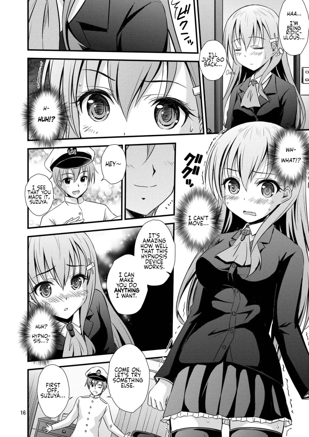 [Tsukuyomi Sazin] SuzuKuma to Saimin de Ichaicha Suru Hon | A Book about Messing Around with Suzuya and Kumano using Hypnosis Fhentai - Page 15