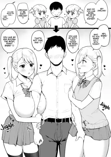 [Yue] Kao wa Sokkuri nanoni Karada wa Sorezore Chigau Houkou ni Seichoushita Osananajimi no Futago-chan | Twin Childhood Friends with Identical Faces but Opposite Body Types Fhentai - Page 2