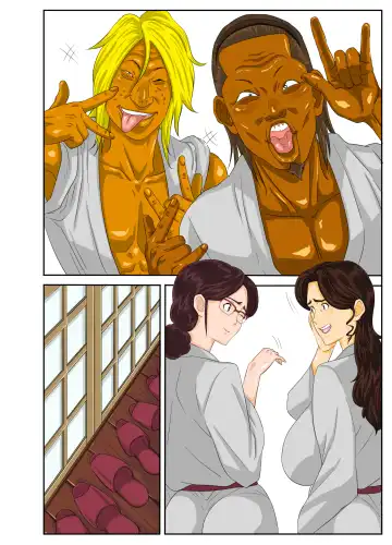 Onsenyado de Chara-o ni Kuwareta Muchi Muchi Kaa-chan Fhentai - Page 50