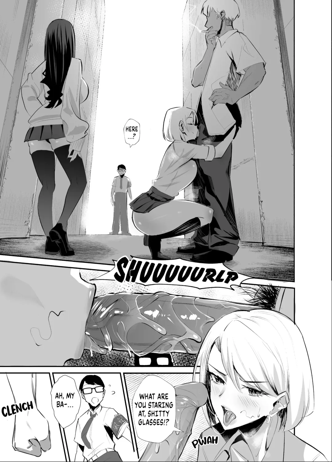 [Chinetsu] Kuppuku ~Fuuki Iinchou wa Odosarete Netorarete...~ | Submission ~the President of the Public Morals Committee is Blackmailed and Forced to Cheat...~ (decensored) Fhentai - Page 9