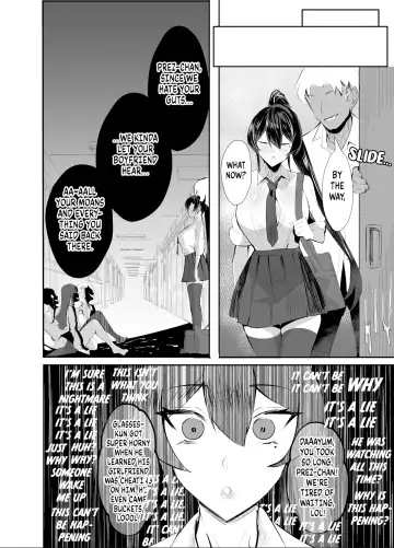 [Chinetsu] Kuppuku ~Fuuki Iinchou wa Odosarete Netorarete...~ | Submission ~the President of the Public Morals Committee is Blackmailed and Forced to Cheat...~ (decensored) Fhentai - Page 40