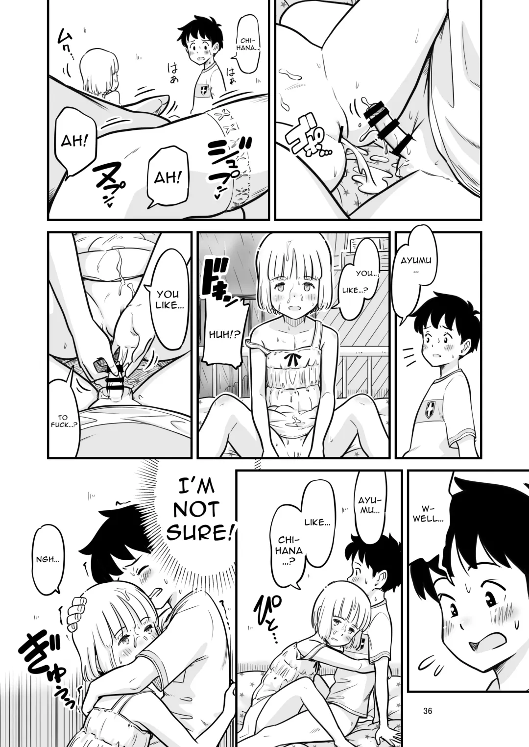 [Lithium] Tanaka-kun ga Boku-tachi no Mae de Kyoudai Sex Shita Hi no Koto | The day that Tanaka had incestual sex right in front of us. Fhentai - Page 36