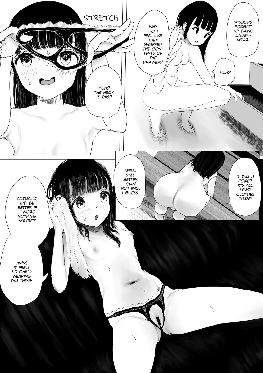 [Metacora] JC Chinpo-beya Ikkagetsu Seikatsu Challenge! (Zenpen+Kouhen) | One-Month Lifestyle Challenge: Rooming in an Apartment Filled With Dicks! Part 1+2 Fhentai - Page 35