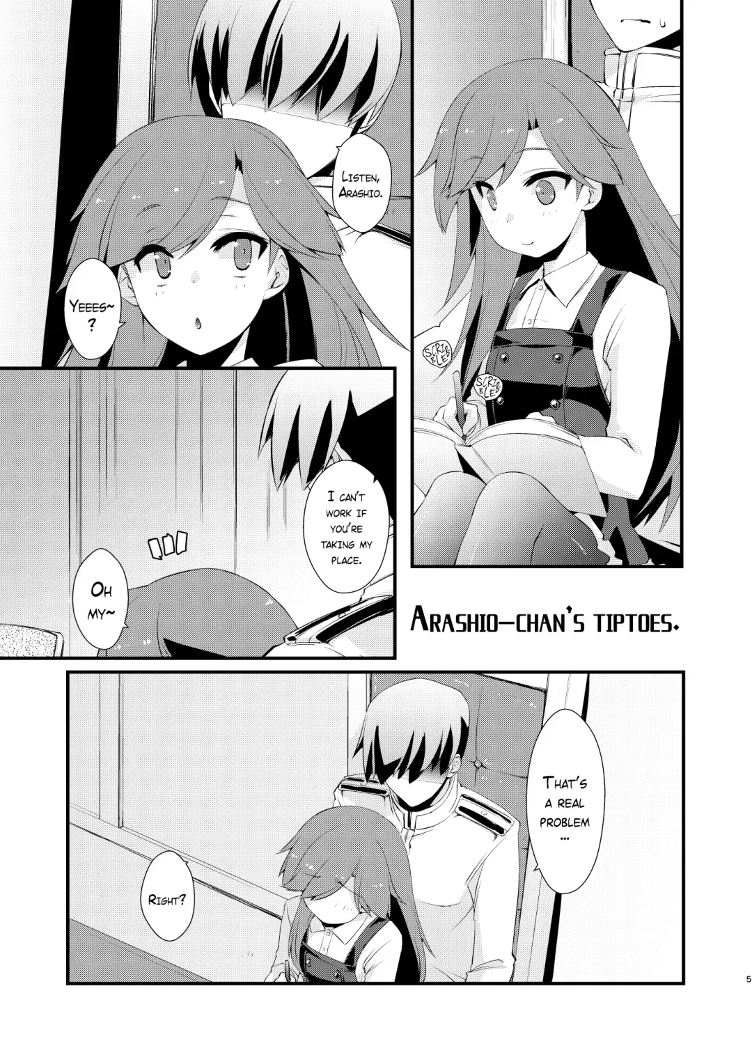 [Ami Hideto] Arashio-chan no Tsumasaki. Fhentai - Page 5