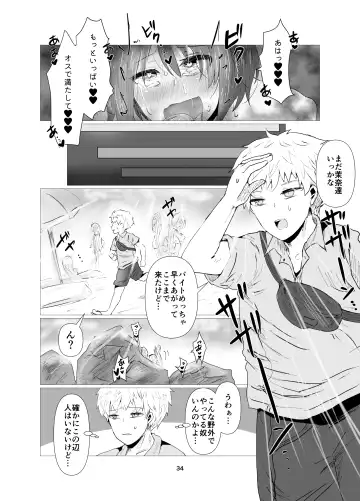 [Seki Shou] Kareshi ni Naisho  de  Otoko Mizugi  Challenge Yarimasu Fhentai - Page 34