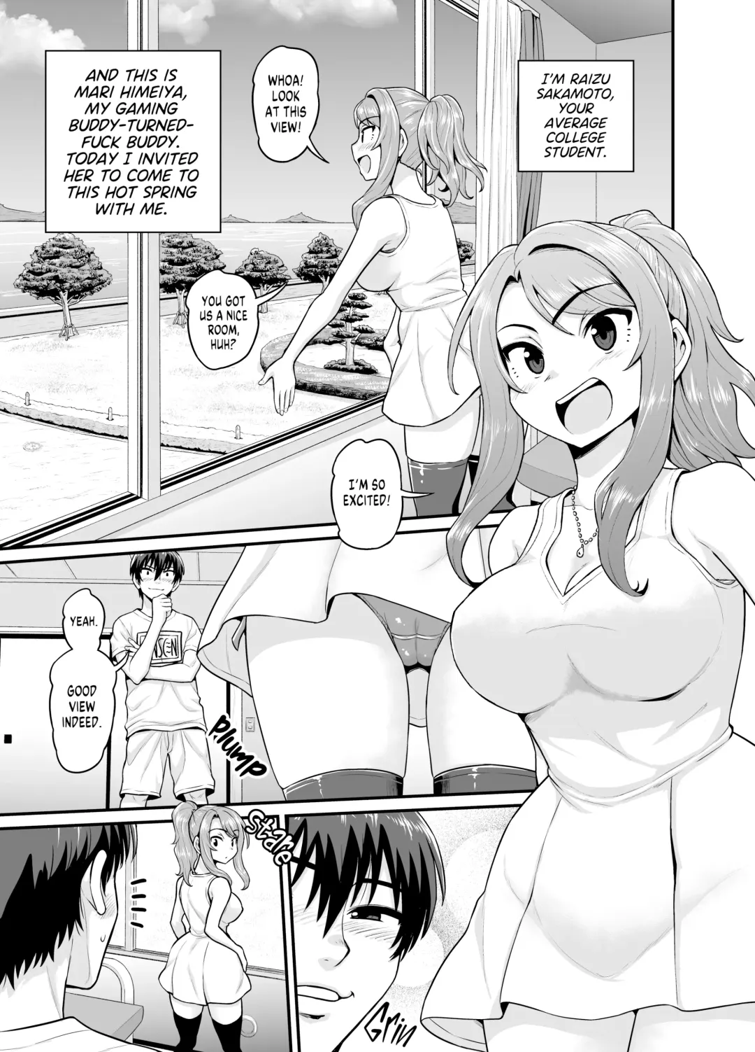 [Gachonjirou] Getting it On With Your Gaming Buddy at the Hot Spring (decensored) Fhentai - Page 2