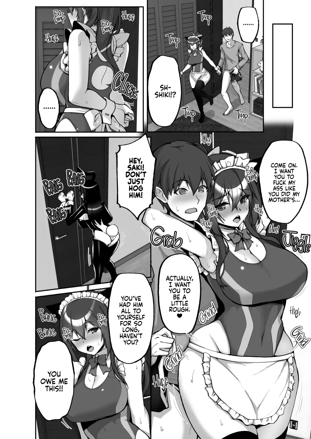 [Takeda Aranobu] Chishojo Fuuki Iin no Minna ni Ienai Inbi na Onegai 7 ~Shimai to Mama o Seiteki ni Moteasobu Otomarikai Zenpen~ (decensored) Fhentai - Page 19