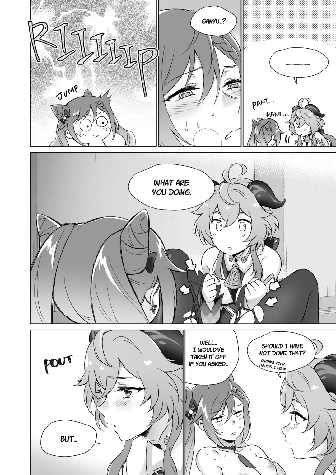 [Negom] Ecchi desu yo Keqing-san! | You're So Lewd, Lady Keqing! Fhentai.net - Page 17