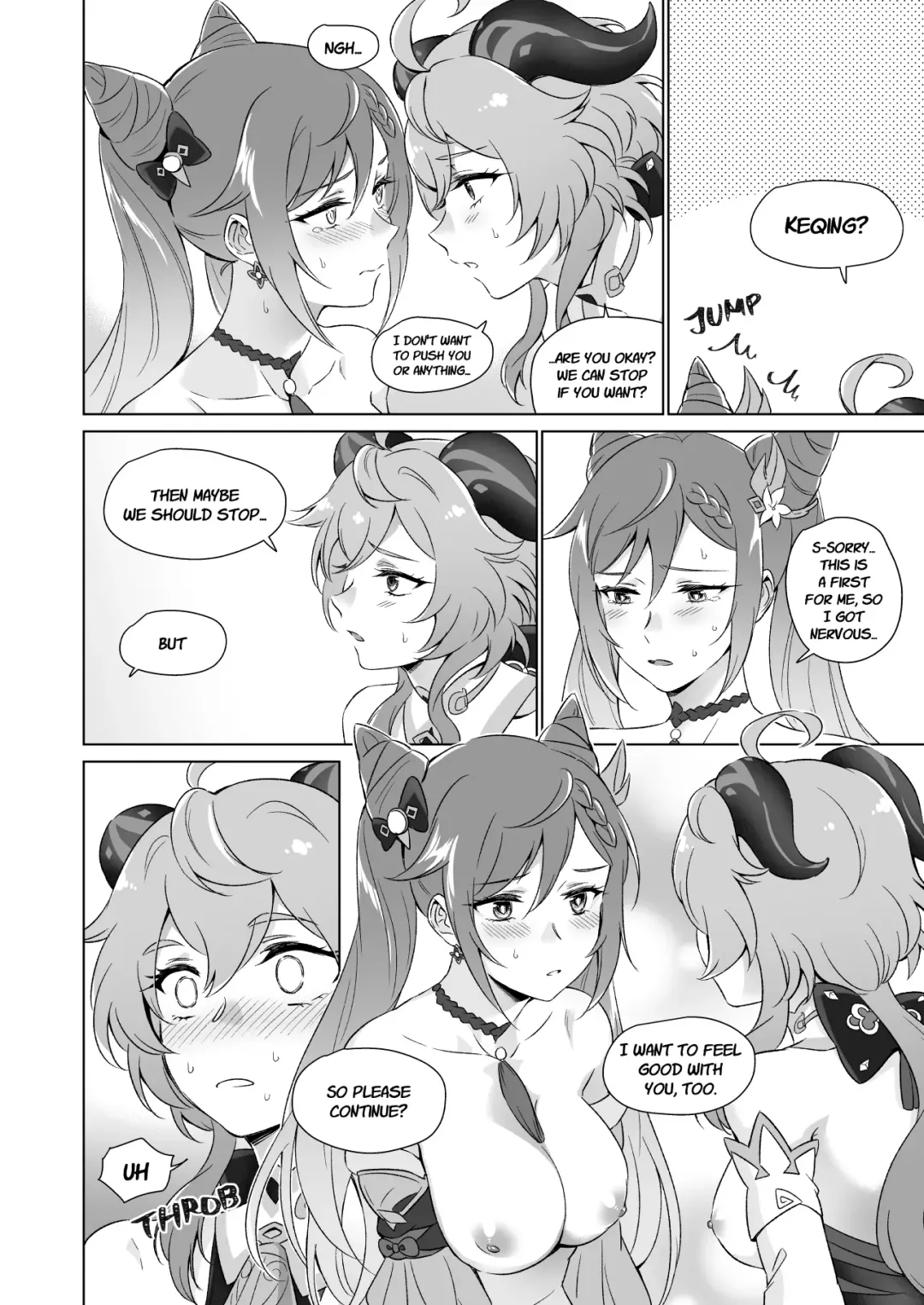 [Negom] Ecchi desu yo Keqing-san! | You're So Lewd, Lady Keqing! Fhentai.net - Page 21