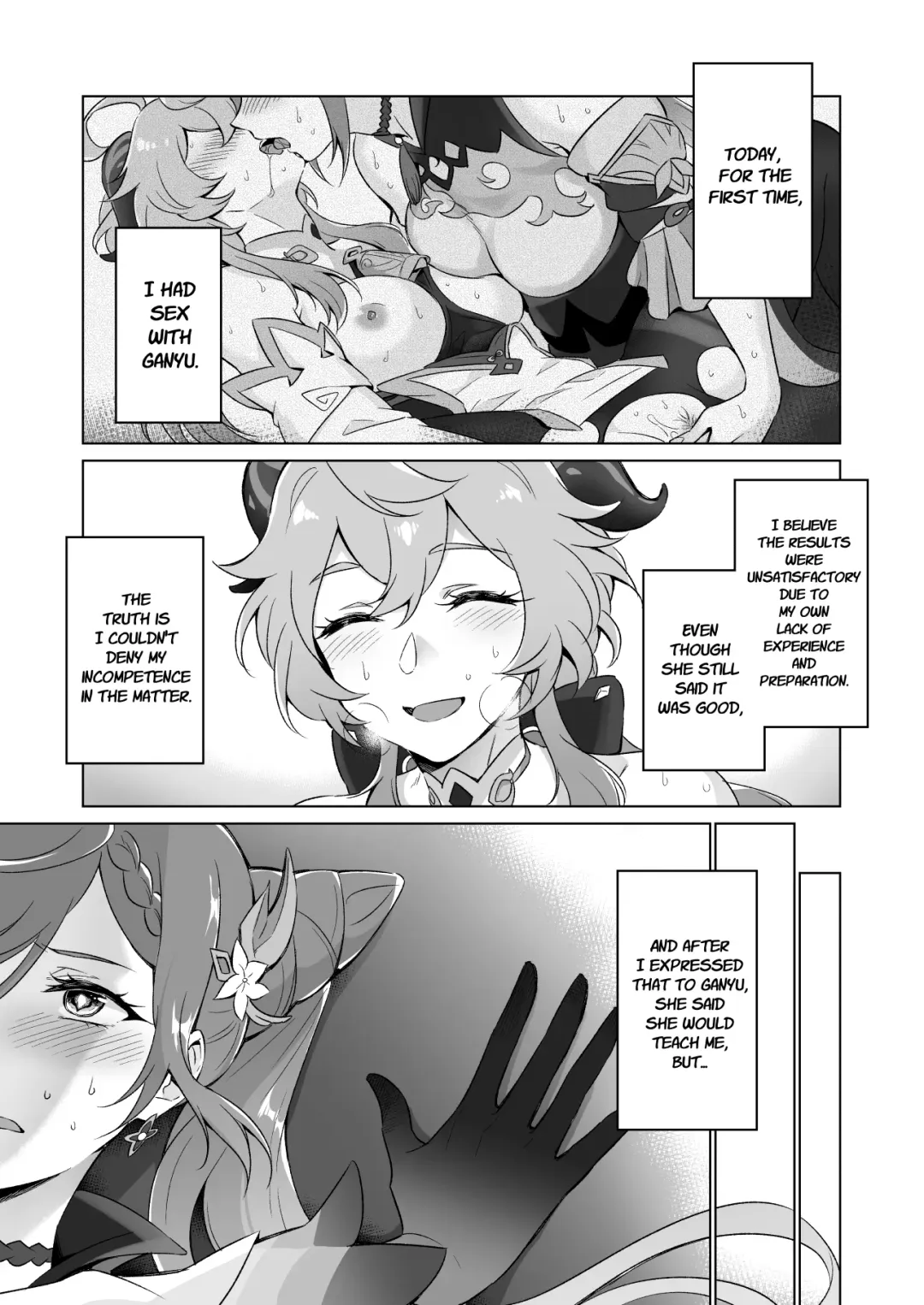 [Negom] Ecchi desu yo Keqing-san! | You're So Lewd, Lady Keqing! Fhentai.net - Page 4