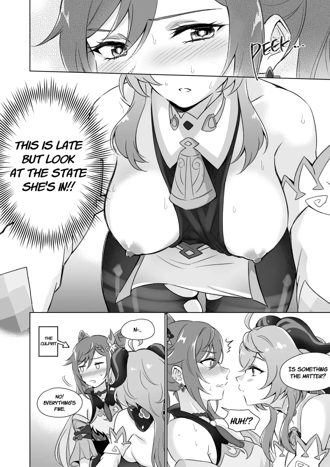 [Negom] Ecchi desu yo Keqing-san! | You're So Lewd, Lady Keqing! Fhentai.net - Page 7