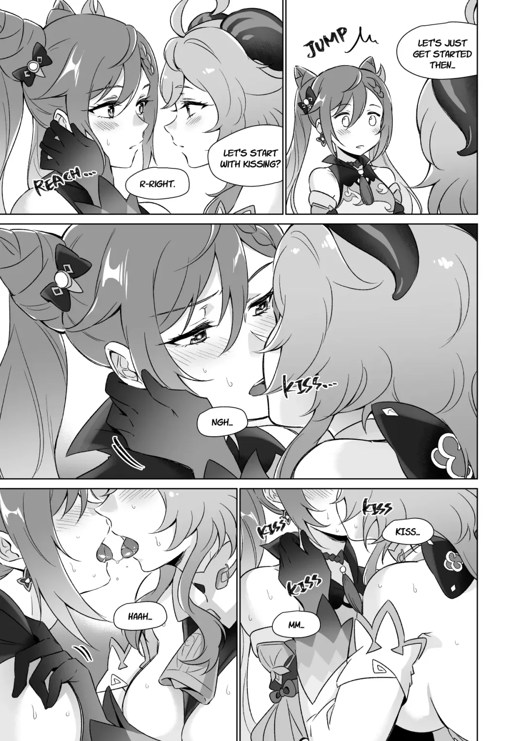 [Negom] Ecchi desu yo Keqing-san! | You're So Lewd, Lady Keqing! Fhentai.net - Page 8