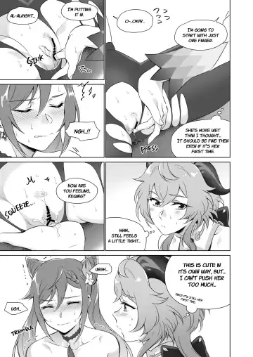 [Negom] Ecchi desu yo Keqing-san! | You're So Lewd, Lady Keqing! Fhentai.net - Page 20