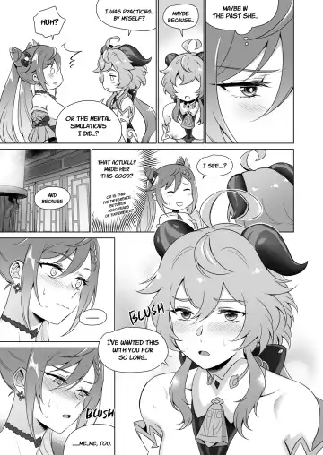 [Negom] Ecchi desu yo Keqing-san! | You're So Lewd, Lady Keqing! Fhentai.net - Page 36