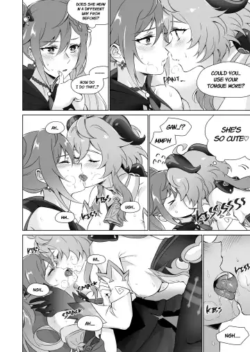 [Negom] Ecchi desu yo Keqing-san! | You're So Lewd, Lady Keqing! Fhentai.net - Page 9