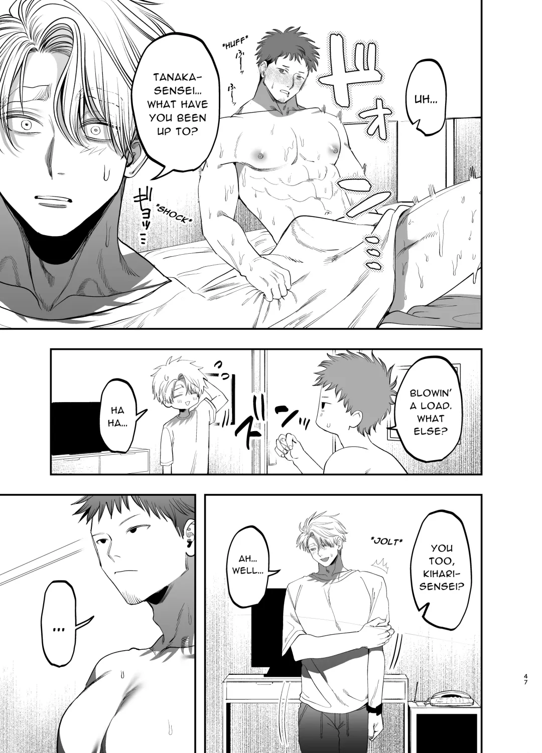 [Kanipan Mushamusha] Kyokon Sugiru Oshiego ni Choukyou Sarete Ketsuman Dorei ni Narimashita ~Dokidoki Rinkai Gakkou Hen~ | Sexually Trained By My Excessively Big Dicked Student ~Thrilling Seaside School Trip~ Fhentai - Page 46