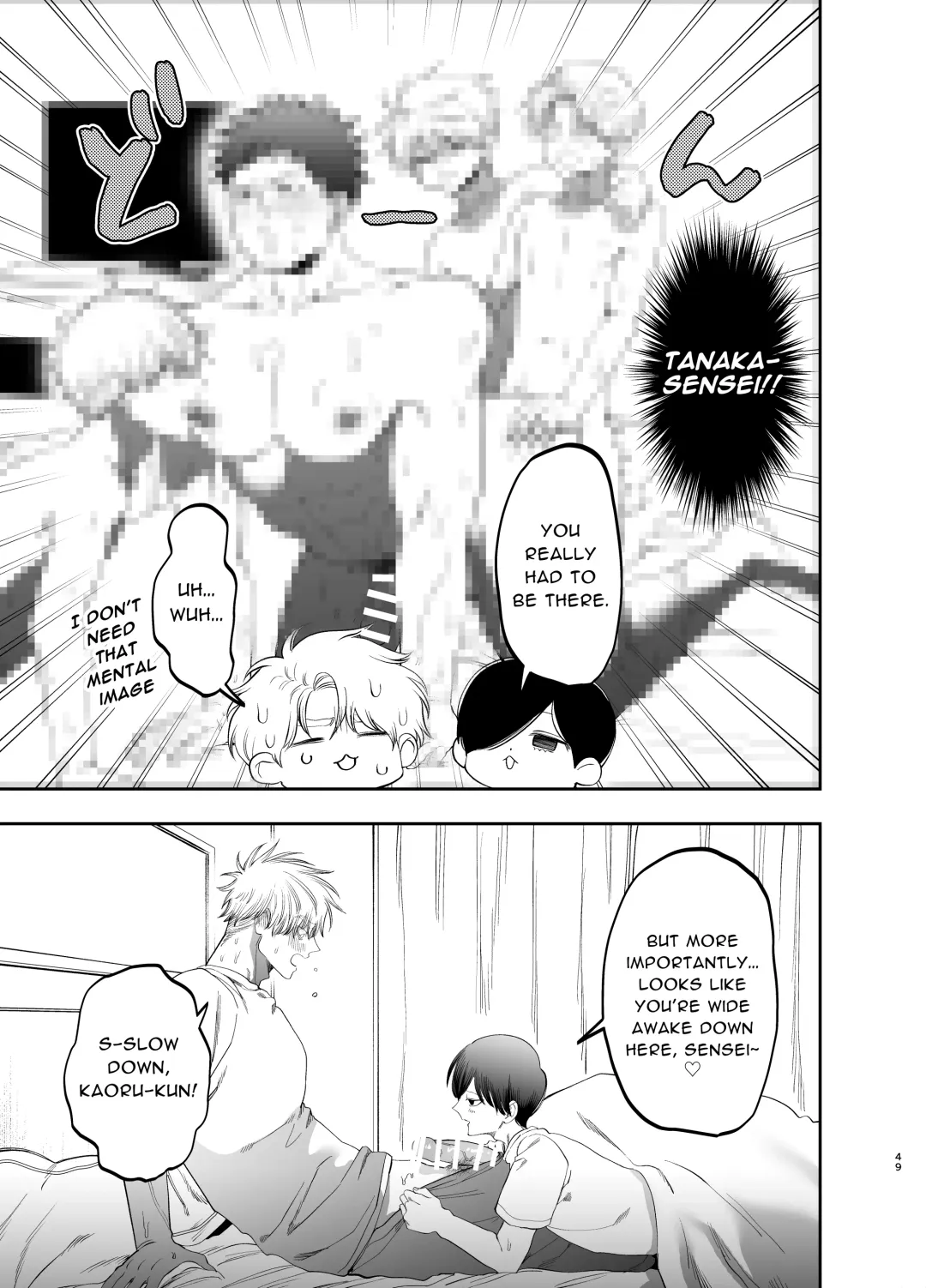 [Kanipan Mushamusha] Kyokon Sugiru Oshiego ni Choukyou Sarete Ketsuman Dorei ni Narimashita ~Dokidoki Rinkai Gakkou Hen~ | Sexually Trained By My Excessively Big Dicked Student ~Thrilling Seaside School Trip~ Fhentai - Page 48