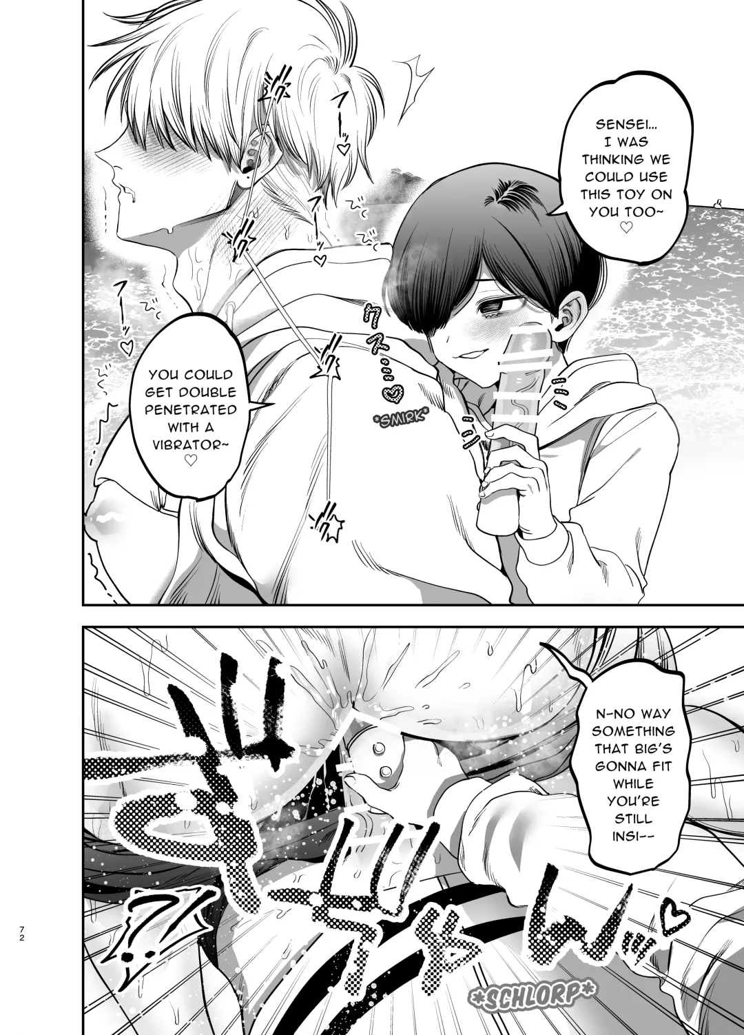 [Kanipan Mushamusha] Kyokon Sugiru Oshiego ni Choukyou Sarete Ketsuman Dorei ni Narimashita ~Dokidoki Rinkai Gakkou Hen~ | Sexually Trained By My Excessively Big Dicked Student ~Thrilling Seaside School Trip~ Fhentai - Page 71