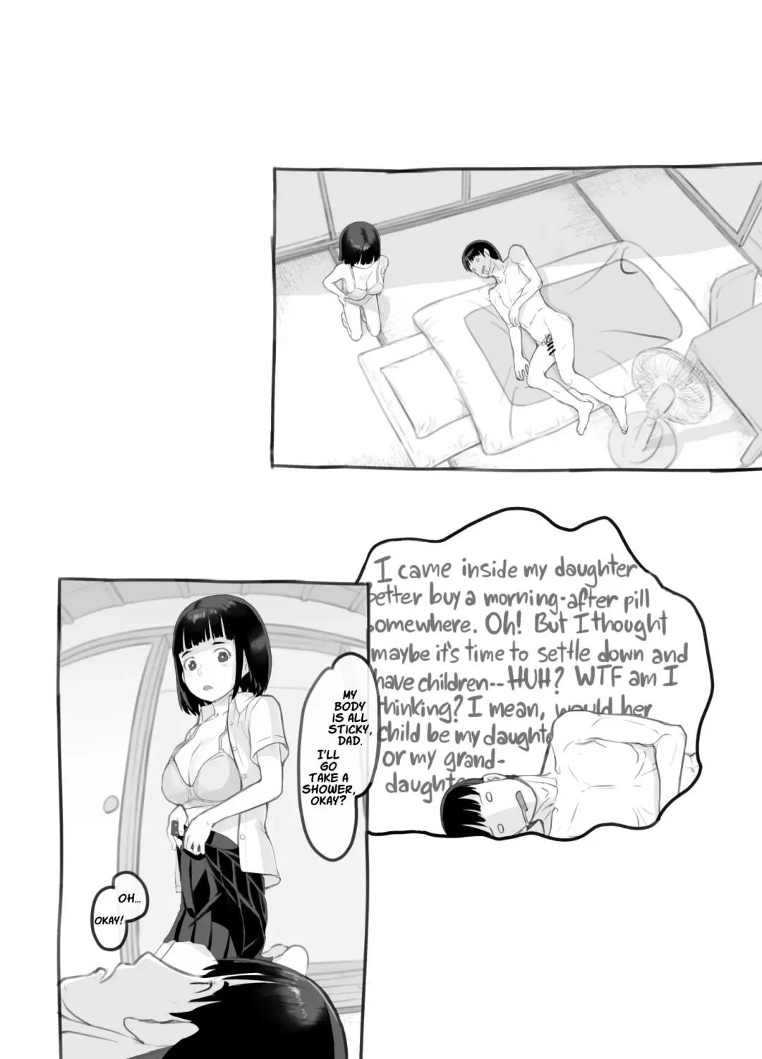 [Nukaji] Ore no Musume wa Moto Kano Ni | My Daughter Looks Like My Ex-Girlfriend Fhentai - Page 74