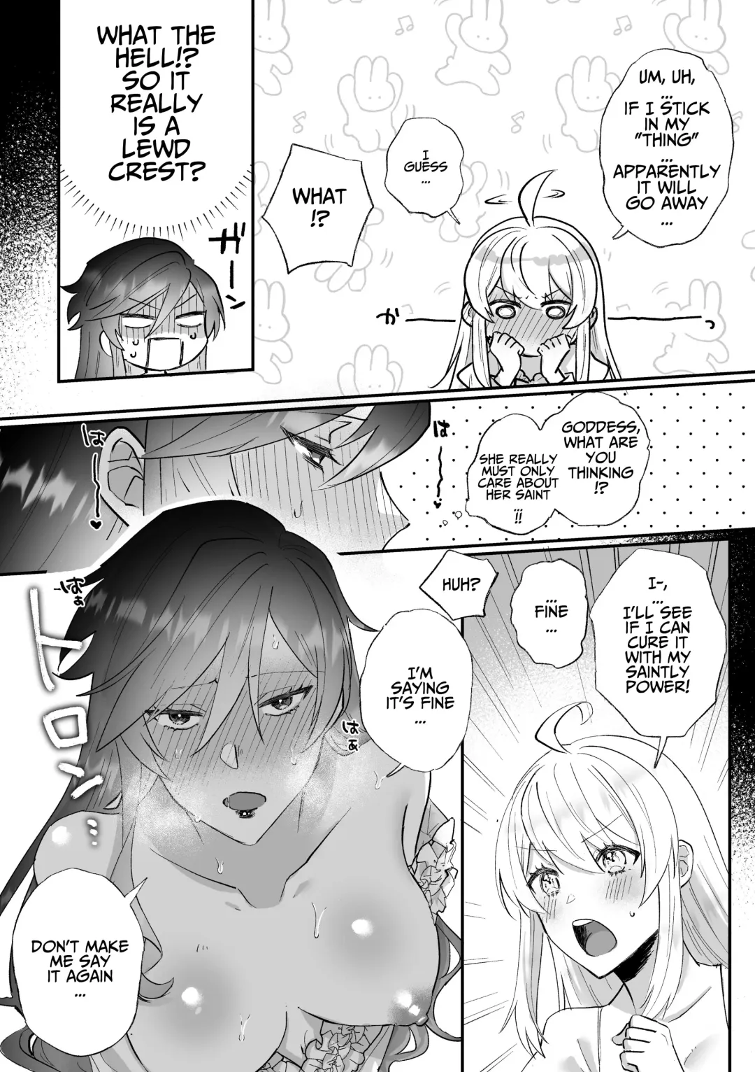 [Daizu] Danzai Route o Kaihi Shiyou to Shita Akuyaku Reijou wa Futanari Seijo no Imouto ni Dekiai Saremashita Fhentai.net - Page 35