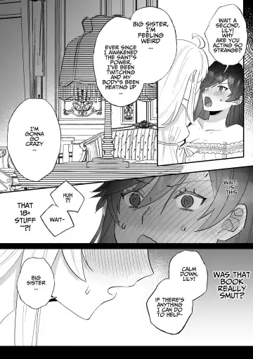 [Daizu] Danzai Route o Kaihi Shiyou to Shita Akuyaku Reijou wa Futanari Seijo no Imouto ni Dekiai Saremashita Fhentai.net - Page 17