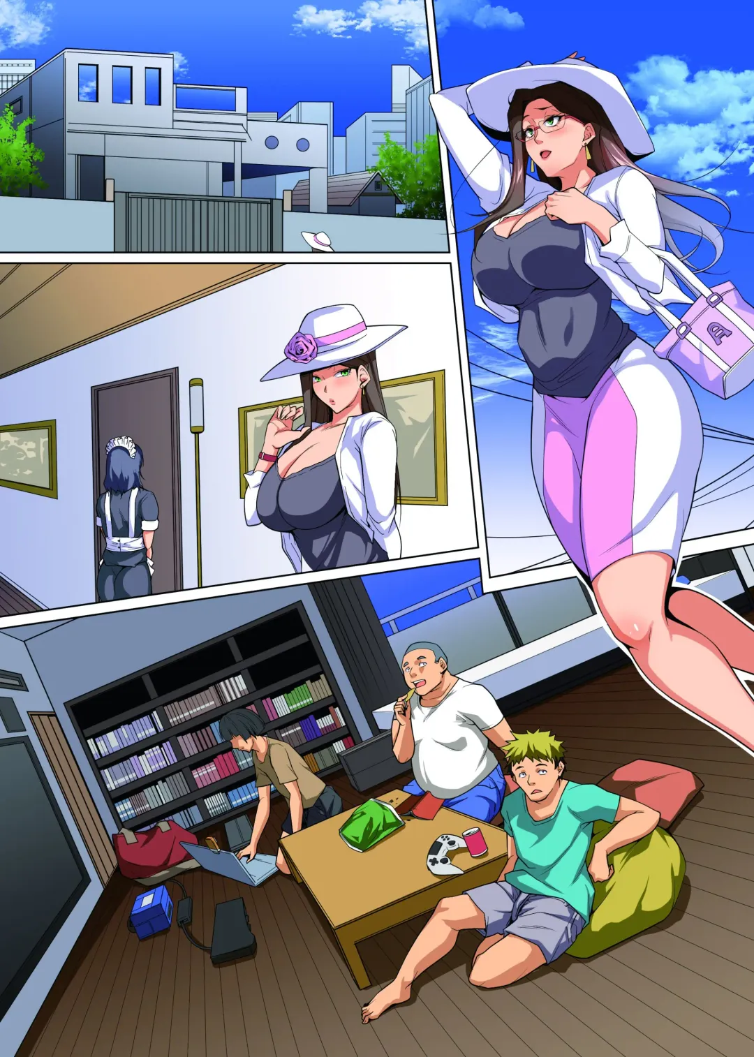 [Izuminoaru] Douga Haishin de Hamerareta Hitozuma ~Moto Gravia Idol Tsuma ga Otto no Tame ni Shachou no Musuko ni Hamerare Netorareta~ Fhentai - Page 30