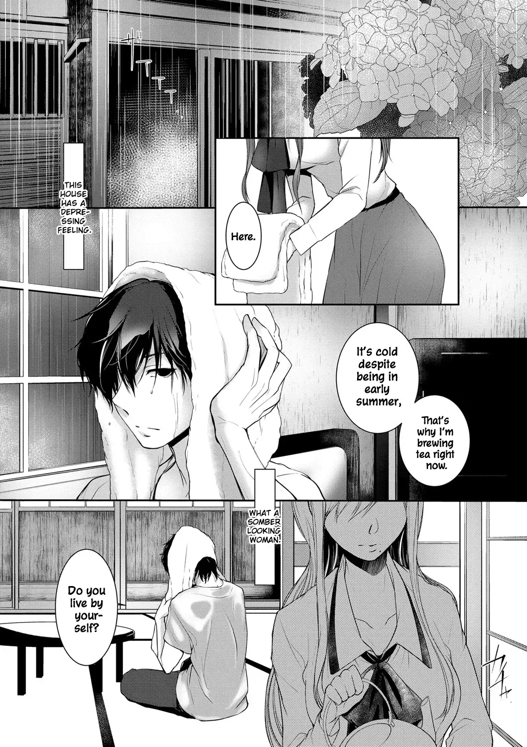 [Hirasaka Fuyu] Ame no Yoru no Hitosarai | A Glimpse of a Rainy Night Fhentai - Page 3