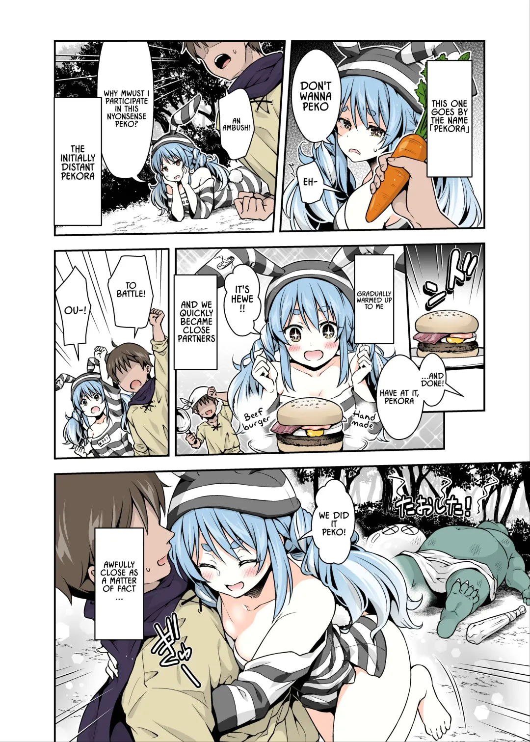 [Hachigo] Yasei no Usagi ga Nakama ni Naritasou ni Kochira o Miteiru | Wild Rabbit Is Looking At You As If It Wants To Be Friends Fhentai - Page 4