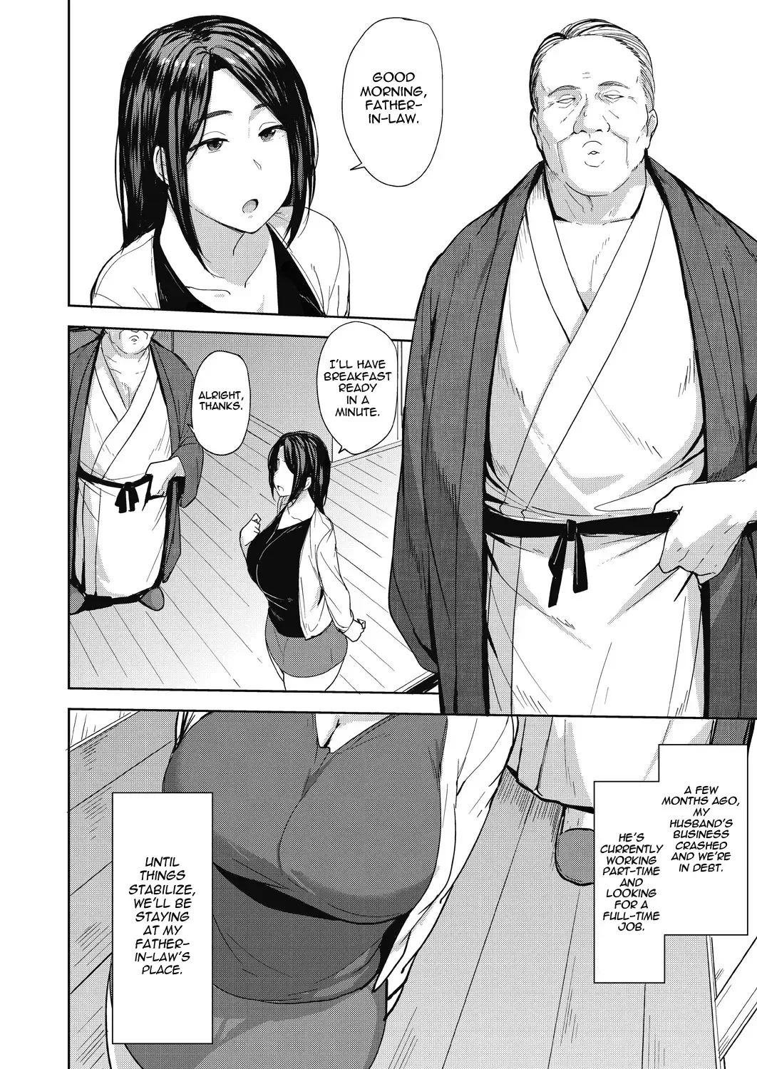 [Nanao Yukiji] Otto no Tame ni Dakaremasu | Embraced for her Husband's Sake 1-2 Fhentai - Page 2
