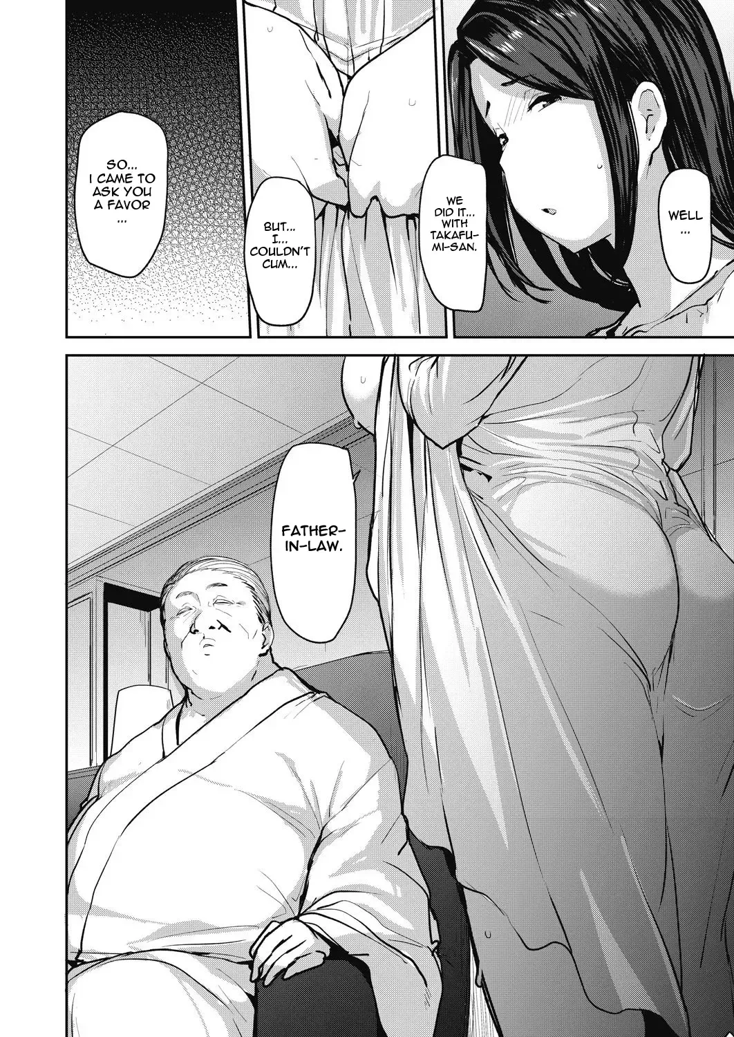 [Nanao Yukiji] Otto no Tame ni Dakaremasu | Embraced for her Husband's Sake 1-2 Fhentai - Page 36