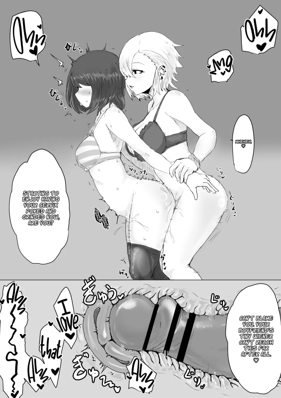 Kareshi-kun no Sochin ja Manzoku dekinakute... | My boyfriend's tiny cock can't satisfy me, so... Fhentai - Page 45