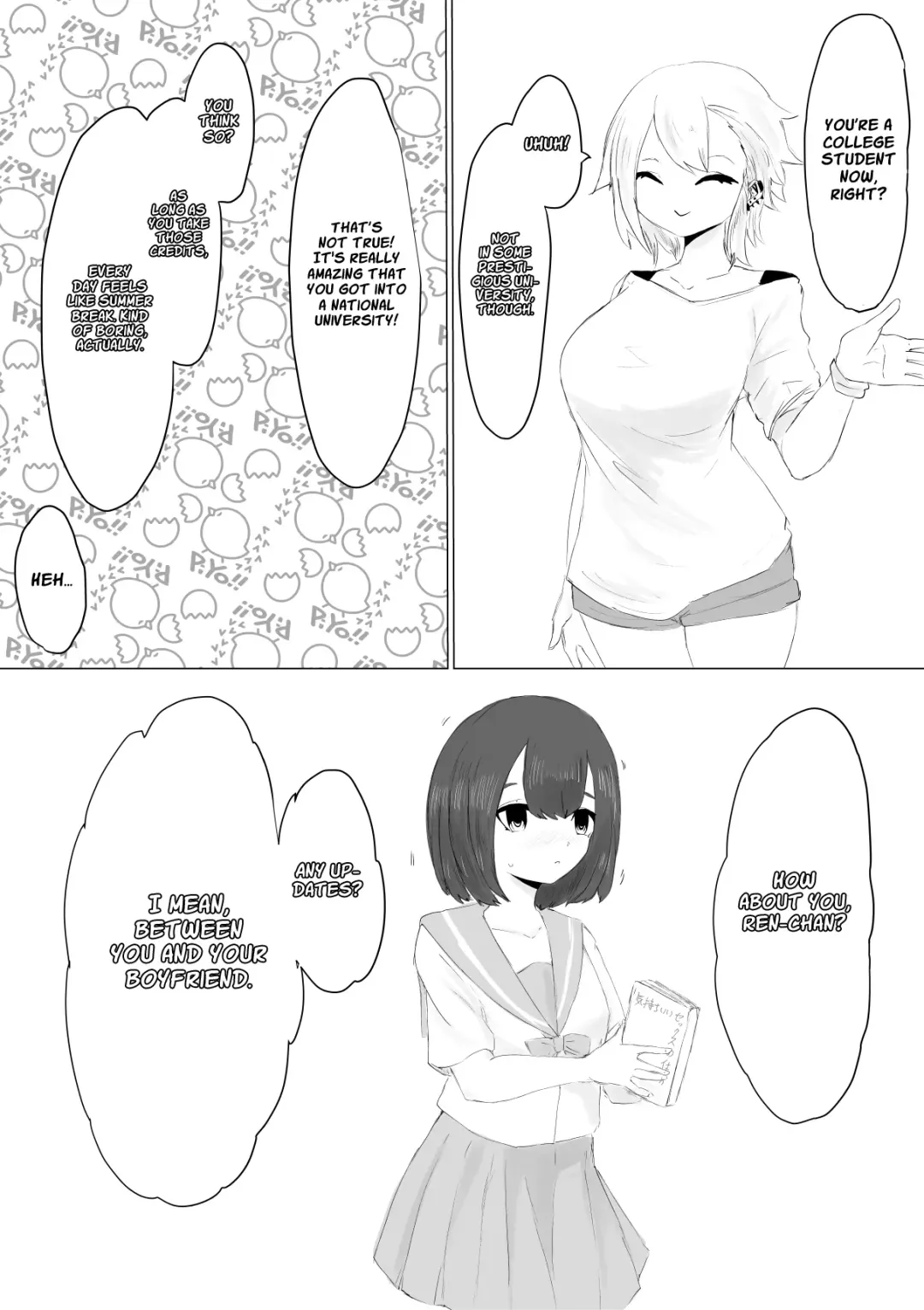 Kareshi-kun no Sochin ja Manzoku dekinakute... | My boyfriend's tiny cock can't satisfy me, so... Fhentai - Page 9